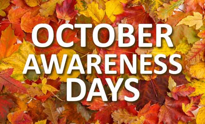 October awareness days